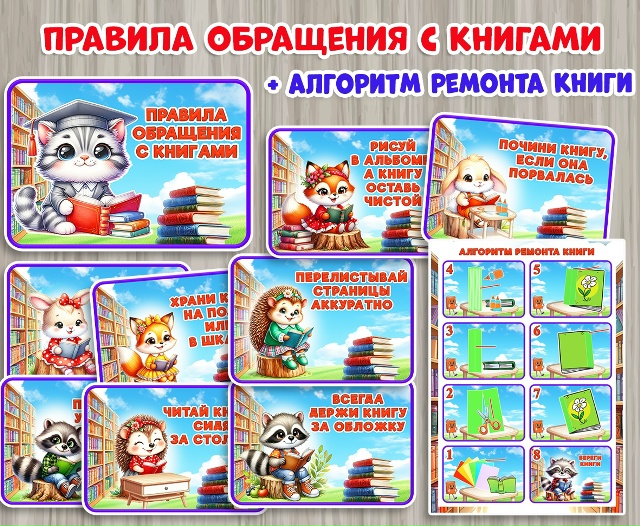 Правила обращения с книгами