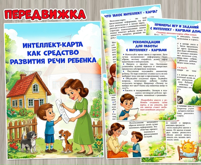 Интеллект-карта как средство развития речи ребенка