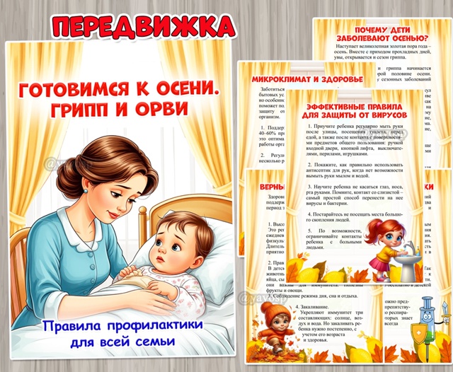 Готовимся к осени. Грипп и ОРВИ