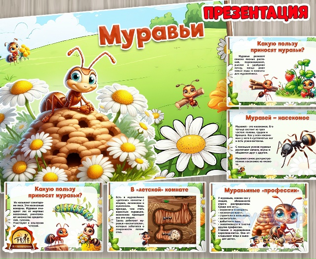 Презентация "Муравьи"