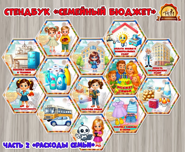 Собираем стендбук «Семейный бюджет»