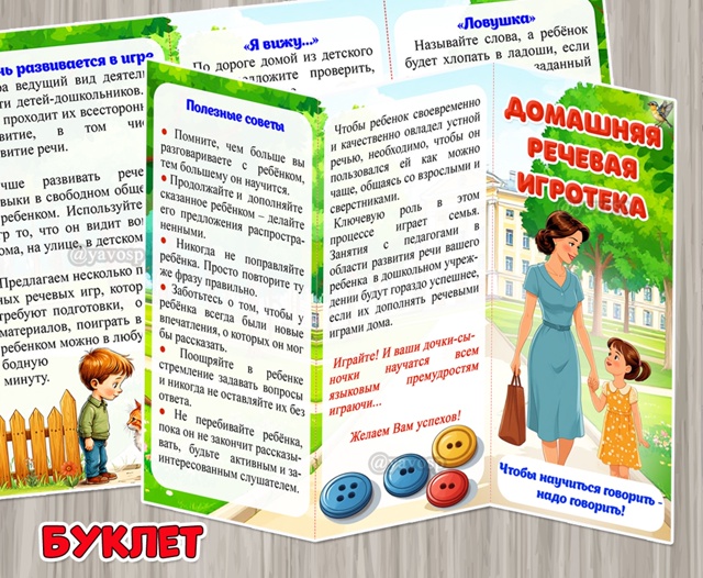 Домашняя речевая игротека