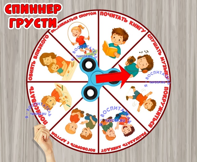 Спиннер грусти