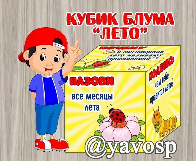 Кубик Блума "Лето"