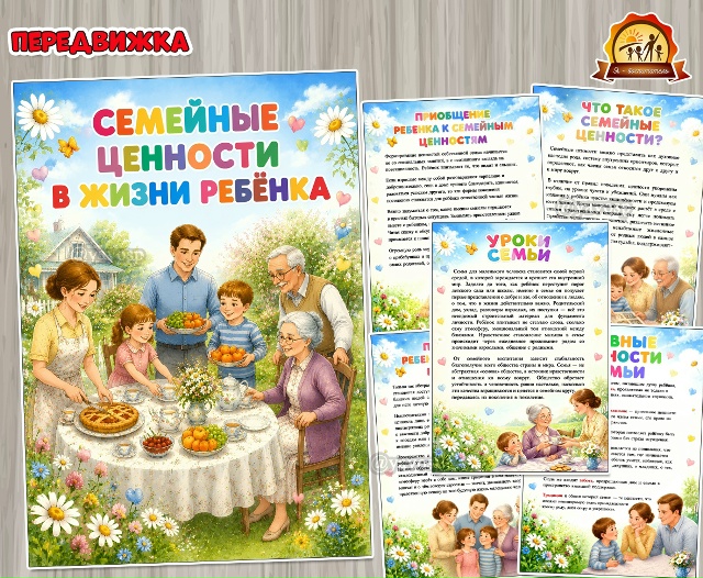 Семейные ценности в жизни ребенка