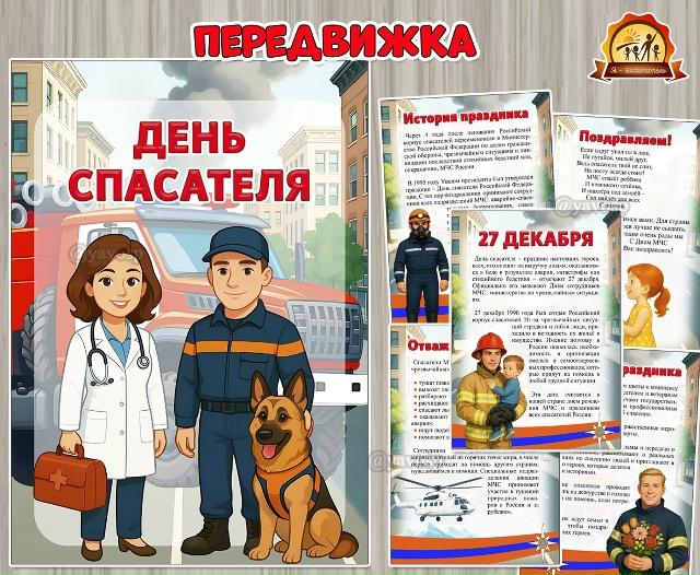 27 декабря – День спасателя Российской Федерации