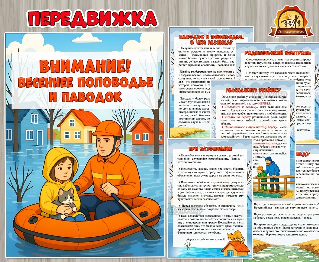 «Внимание! Весеннее половодье и паводок»