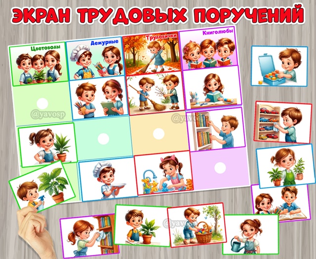 Говорящий экран трудовых поручений