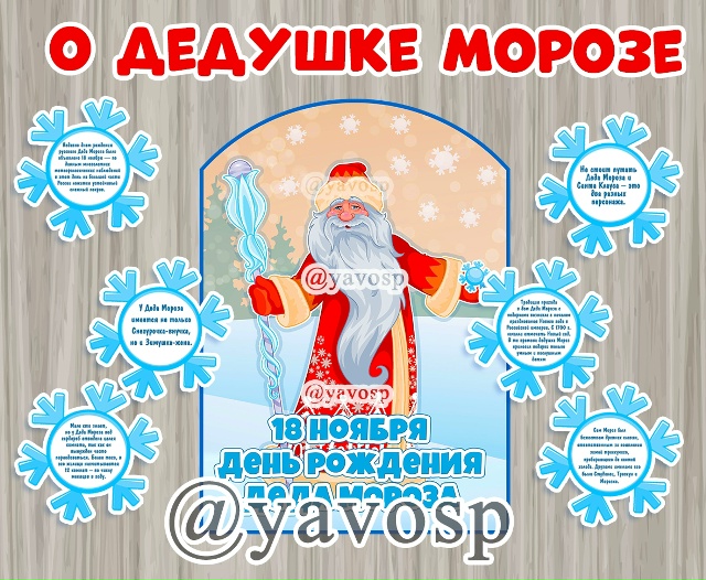 18 ноября - День рождения Деда Мороза