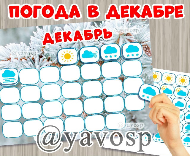 Погода в декабре.