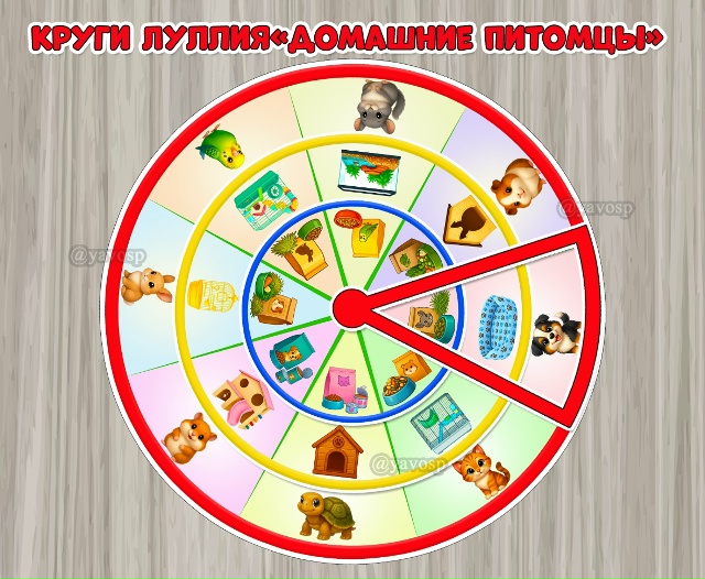 Круги Луллия «Домашние питомцы».