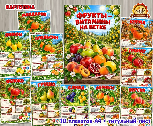 Фрукты – витамины на ветке