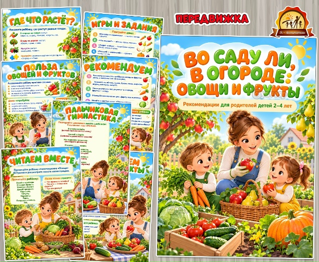 Лексическая тема «Во саду ли, в огороде: овощи и фрукты»