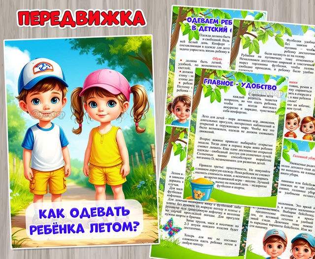 Как одевать ребенка летом?